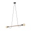 TK4948  HELIX WOOD ORZECH LAMPA WISZACA 2 PŁ