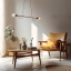 TK4948  HELIX WOOD ORZECH LAMPA WISZACA 2 PŁ
