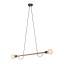 TK4948  HELIX WOOD ORZECH LAMPA WISZACA 2 PŁ
