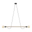 TK4948  HELIX WOOD ORZECH LAMPA WISZACA 2 PŁ