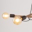 TK4949  HELIX WOOD ORZECH LAMPA WISZĄCA 4 PŁ