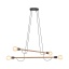 TK4949  HELIX WOOD ORZECH LAMPA WISZĄCA 4 PŁ