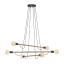 TK4950  HELIX WOOD ORZECH LAMPA WISZĄCA 6 PŁ