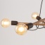 TK4950  HELIX WOOD ORZECH LAMPA WISZĄCA 6 PŁ
