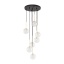TK5362  NILOS BLACK / GOLD LAMPA WISZĄCA 7