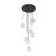 TK5362  NILOS BLACK / GOLD LAMPA WISZĄCA 7