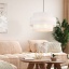 TK5363  CALISTO WHITE LAMPA WISZACA 3 500