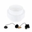 TK5363  CALISTO WHITE LAMPA WISZACA 3 500
