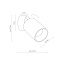 TK5372  TOP DOWNLIGHT BLACK GU10