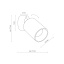 TK5373  TOP DOWNLIGHT WHITE GU 10