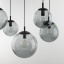 TK5382  ESME GRAPHITE LAMPA WISZĄCA 5 PAJĄK
