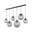 TK5383  ESME GRAPHITE LAMPA WISZĄCA 6  LISTWA