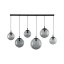 TK5383  ESME GRAPHITE LAMPA WISZĄCA 6  LISTWA