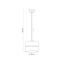 TK5770  ECO LAMPA WISZĄCA 1 PŁ 200