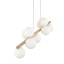 TK5906  ESTERA WOOD LAMPA WISZĄCA 9 PŁ