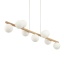 TK5906  ESTERA WOOD LAMPA WISZĄCA 9 PŁ