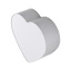 TK5923  HEART GRAY LAMPA SUFITOWA 2