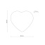 TK5924  HEART BLUE LAMPA SUFITOWA 2 PŁ