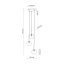 TK5942  NILOS BLACK / GOLD LAMPA WISZACA 3
