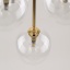 TK5943  NILOS BLACK / GOLD LAMPA WISZĄCA 5