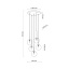 TK5943  NILOS BLACK / GOLD LAMPA WISZĄCA 5