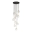 TK5944  NILOS BLACK / GOLD LAMPA WISZĄCA 10