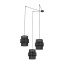 TK5976  CALISTO BLACK LAMPA WISZĄCA 3