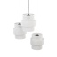 TK6018  CALISTO WHITE LAMPA WISZĄCA 3 KOŁO