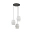 TK6018  CALISTO WHITE LAMPA WISZĄCA 3 KOŁO