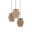 TK6098  CALISTO JUTA LAMPA WISZACA 3 KOŁO