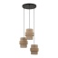 TK6098  CALISTO JUTA LAMPA WISZACA 3 KOŁO