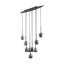 TK6148  ESTERA BLACK  LAMPA WISZĄCA 9