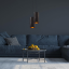 6193  TERCINO BLACK HANGING LAMP 1 200