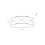 TK6195  KANTOOR NATURE LAMPA SUFITOWA 4PŁ 520