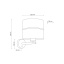 TK6539  NICOL KINKIET 1 PŁ