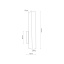 TK6613  TEO LED ORZECH KINKIET