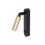 TK6623  ENZO LONG BLACK GOLD KINKIET 1