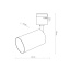TK6895  TRACER JET BLACK 1 GU10