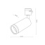 TK6897  TRACER JET RING BLACK 1 GU10