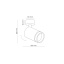 TK6911  JET WHITE 1xGU10