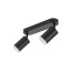 TK6912  JET BLACK 2xGU10