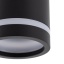 TK6918  JET BLACK DOWNLIGHT 1xGU10