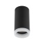 TK6918  JET BLACK DOWNLIGHT 1xGU10