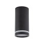 TK6918  JET BLACK DOWNLIGHT 1xGU10