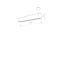 T7562  STRAIGHT WALL LED GRAPHITE S