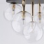 TK758  NILOS BLACK / GOLD LAMPA SUFITOWA 5PŁ