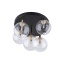 TK758  NILOS BLACK / GOLD LAMPA SUFITOWA 5PŁ