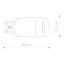 T8447  BULB LENS LED, G9, 3W