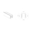 T8715  CTLS TRACK 3 CIRCUIT WHITE 1M