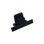 PROFILE RECESSED DEAD END CAP BLACK T8975